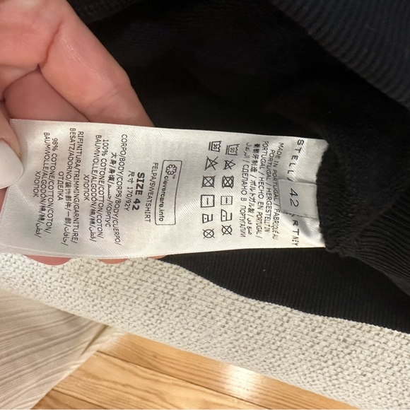 Stella McCartney sweatshirt size 42/6/small - Picture 2 of 4